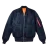 Куртка бомбер мужская Alpha Industries MA-1 Replica Blue